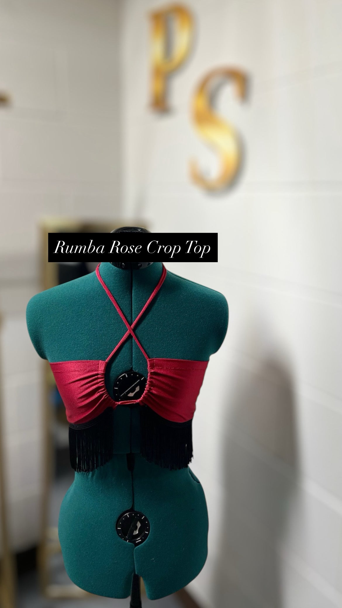 Rumba Rose Crop Top